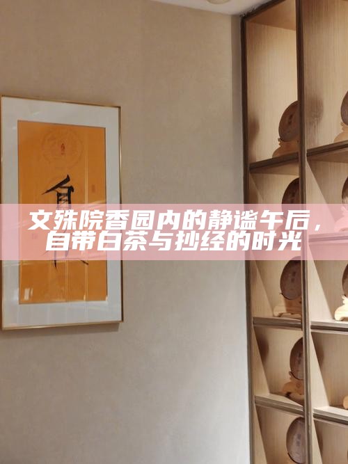 文殊院香园内的静谧午后，自带白茶与抄经的时光